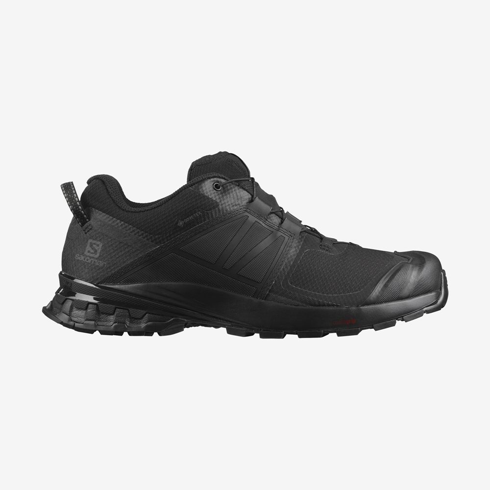 Salomon Singapore Mens Trail Running Shoes - XA WILD GORE-TEX Black | 38960-QMZB